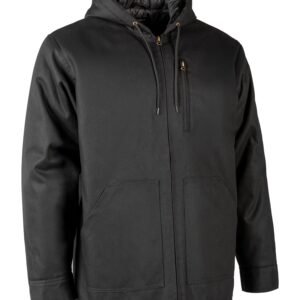 Forcefield Hooded Canvas Work Jacket