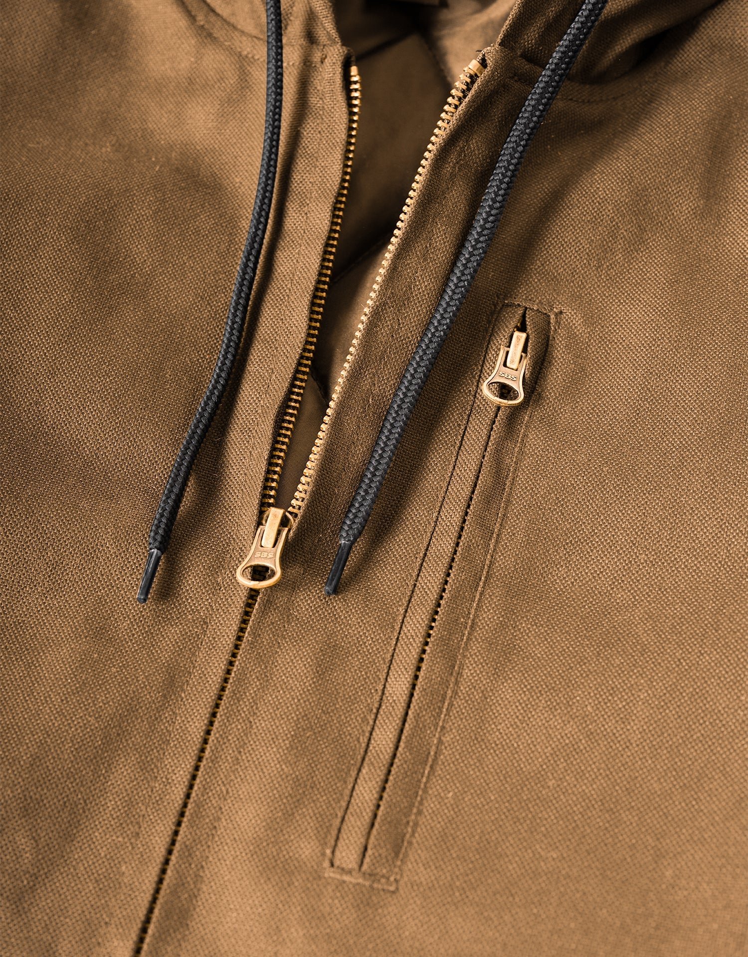 Forcefield Hooded Canvas Work Jacket - Image 6