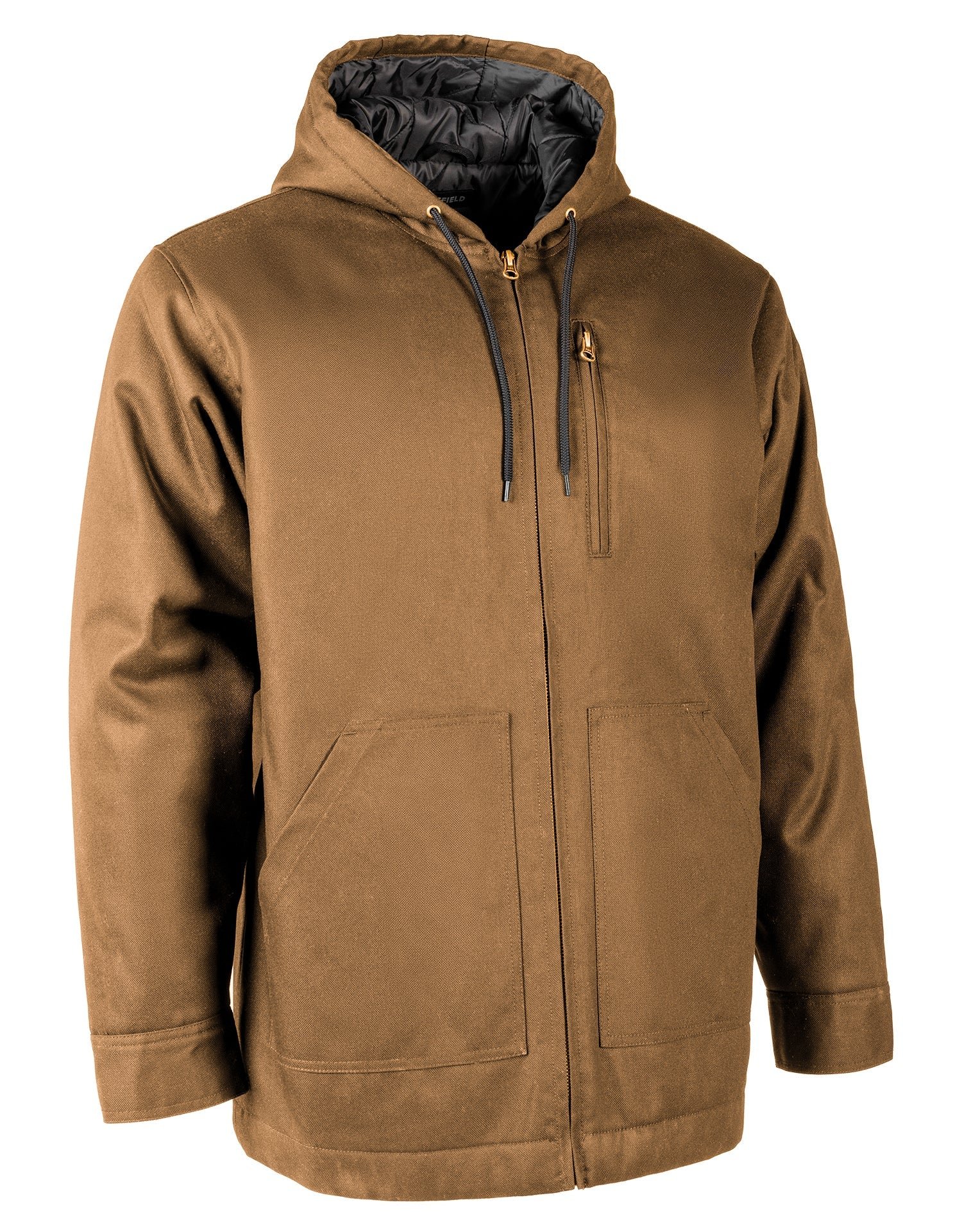 Forcefield Hooded Canvas Work Jacket - Image 5