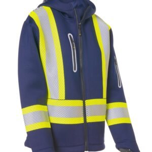 Forcefield Women's Safety Zip-Up Softshell Hoodie