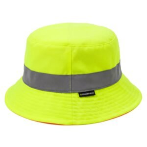 Forcefield Hi Vis Bucket Hat with Reflective Detail