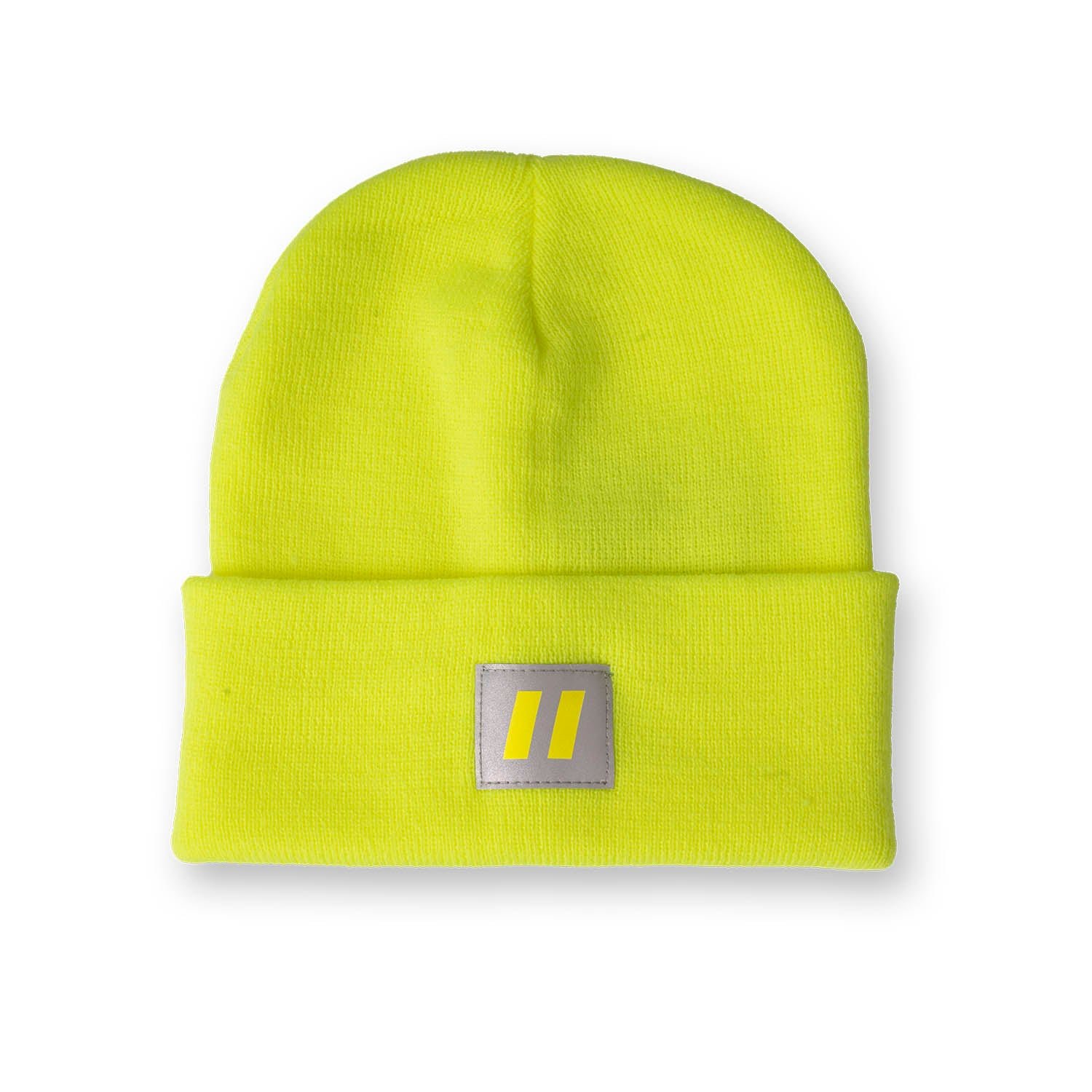 Forcefield Hi Vis Lime Toque with Reflective Patch