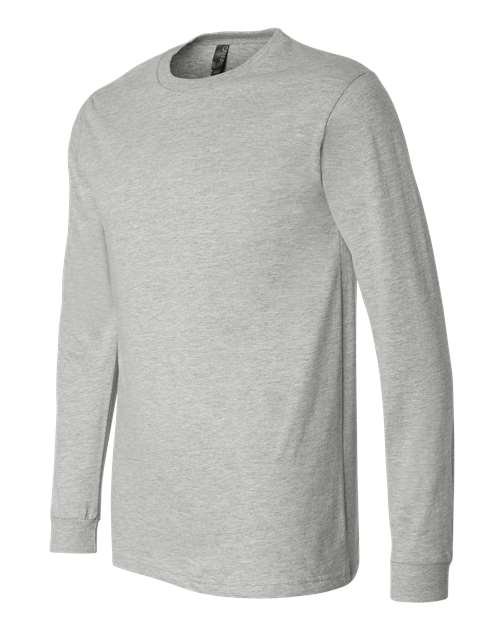 BELLA + CANVAS Heather CVC Long Sleeve Tee - 3501CVC - Image 5