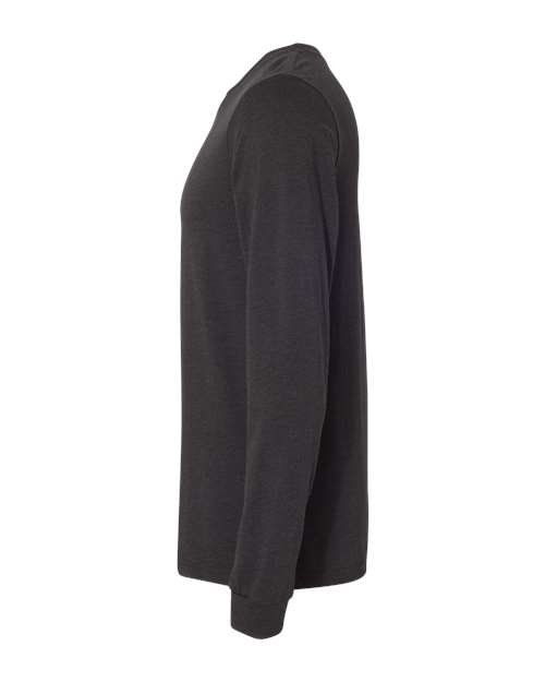BELLA + CANVAS Heather CVC Long Sleeve Tee - 3501CVC - Image 8
