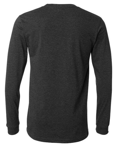 BELLA + CANVAS Heather CVC Long Sleeve Tee - 3501CVC - Image 10