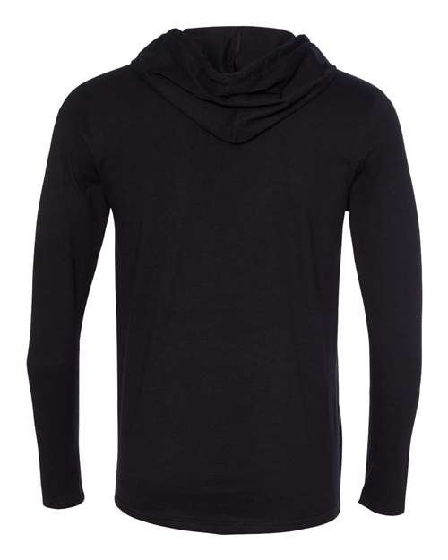 Gildan Unisex Softstyle® Lightweight Hooded Long Sleeve T-Shirt - 987 - Image 4