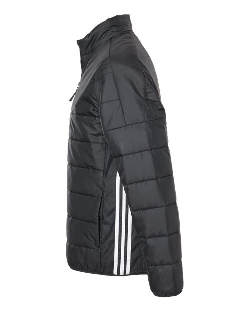 Adidas - Men's 3-Stripes Puffer Full-Zip Jacket - A570 - Image 5