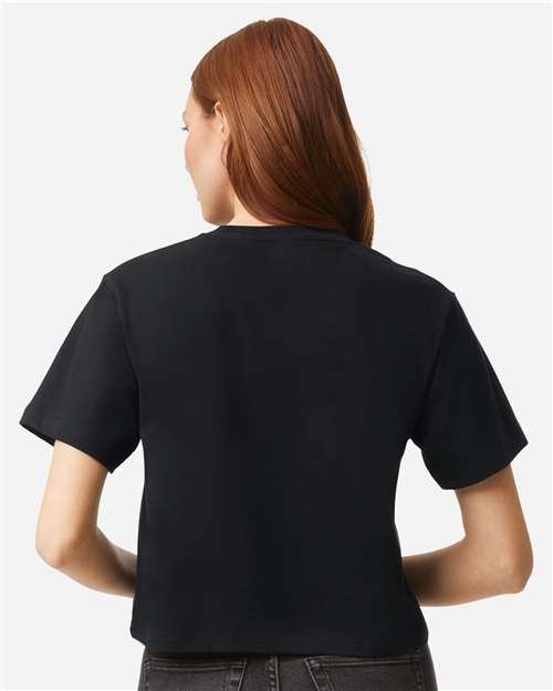 American Apparel - Women's Fine Jersey Mid-Length Boxy Tee - 102 - Image 7