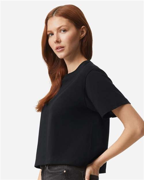 American Apparel - Women's Fine Jersey Mid-Length Boxy Tee - 102 - Image 8