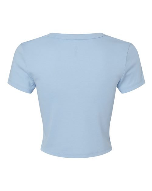 BELLA + CANVAS - Women's Micro Rib Baby Tee - 1010 - Image 4
