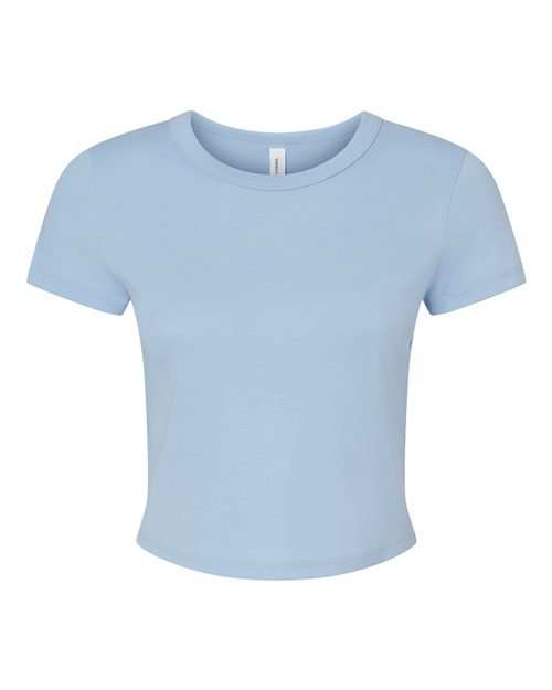 BELLA + CANVAS - Women's Micro Rib Baby Tee - 1010 - Image 2