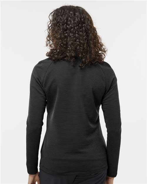 Adidas Women's Spacer Quarter-Zip Pullover - A589 - Image 7