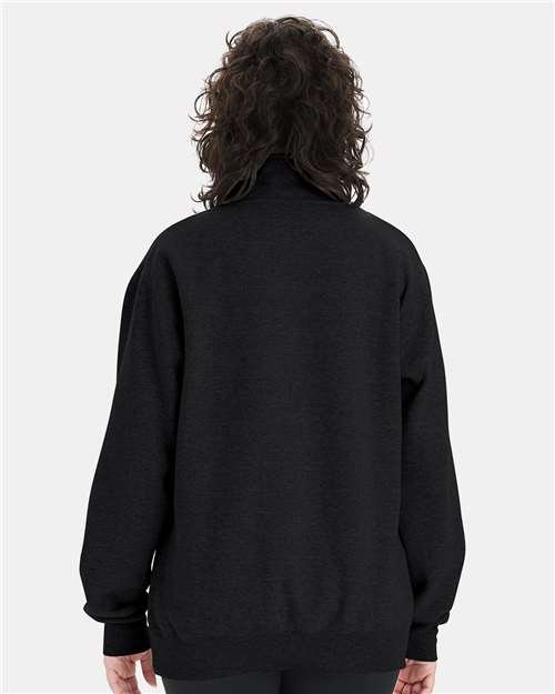 Champion Unisex Powerblend® Quarter-Zip Pullover - S450 - Image 7