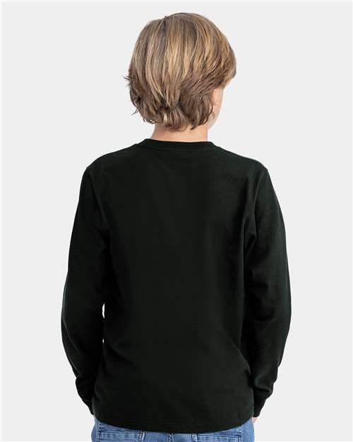 Next Level - Youth Cotton Long Sleeve Tee - 3311 - Image 7