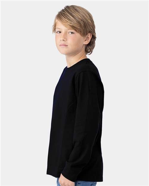 Next Level - Youth Cotton Long Sleeve Tee - 3311 - Image 8