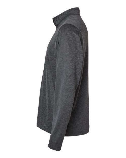 Adidas Men's Space Dyed Quarter-Zip Pullover - A593 - Image 5