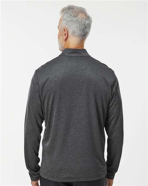 Adidas Men's Space Dyed Quarter-Zip Pullover - A593 - Image 7