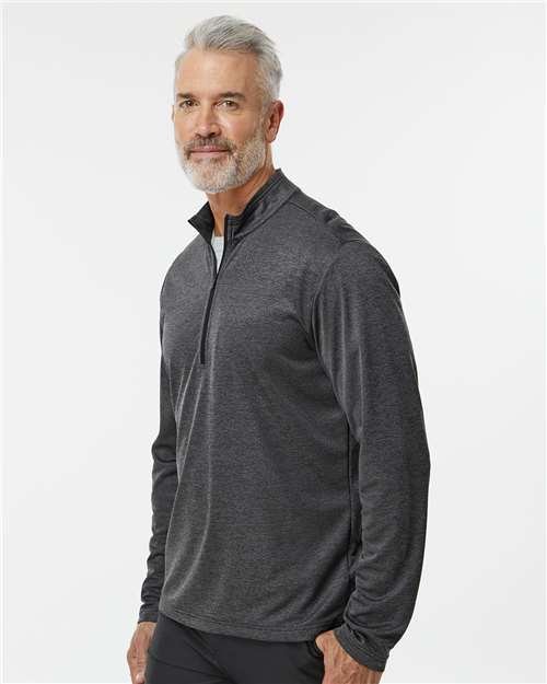 Adidas Men's Space Dyed Quarter-Zip Pullover - A593 - Image 8