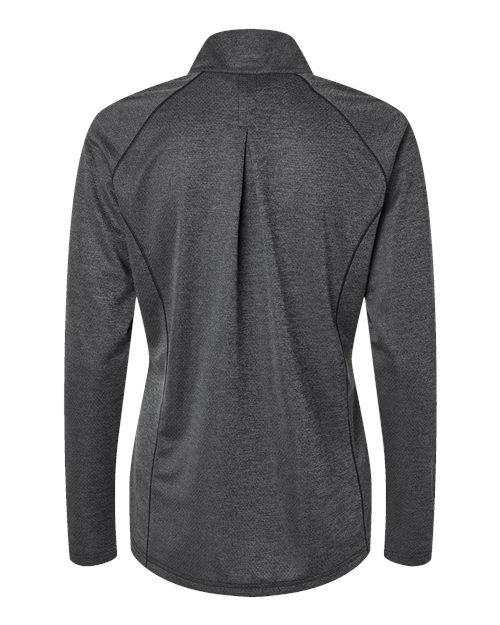 Adidas Women's Space Dyed Quarter-Zip Pullover - A594 - Image 4
