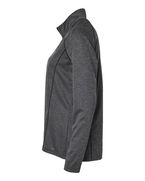 Adidas Women's Space Dyed Quarter-Zip Pullover - A594 - Image 5