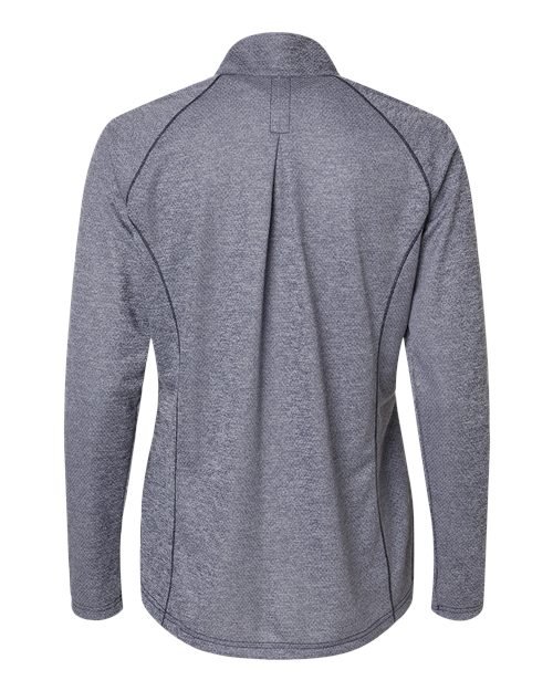 Adidas Women's Space Dyed Quarter-Zip Pullover - A594 - Image 10