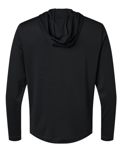 Adidas Men's Lightweight Quarter-Zip Hooded Pullover - A596 - Image 4