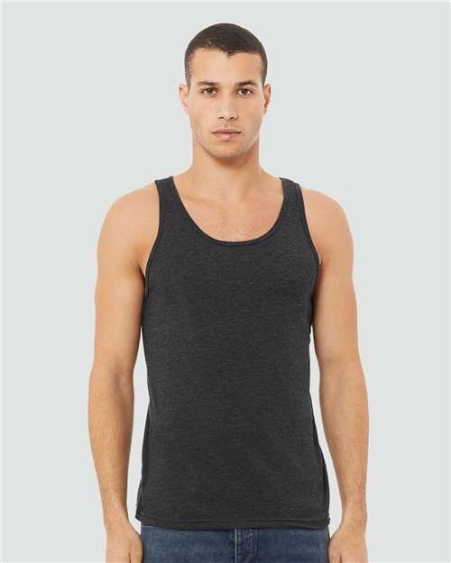 BELLA + CANVAS - Unisex Heather CVC Tank - 3480CVC - Image 9