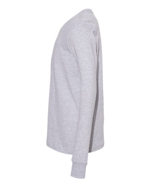 BELLA + CANVAS - Youth Heather CVC Long Sleeve Tee - 3501YCVC - Image 5