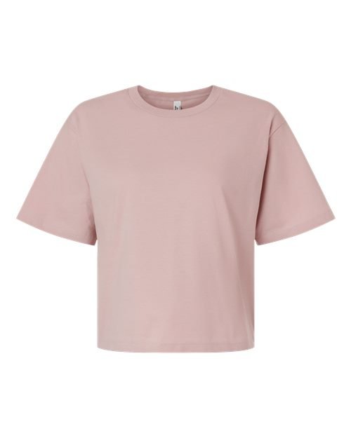American Apparel - Women's Fine Jersey Mid-Length Boxy Tee - 102 - Image 9