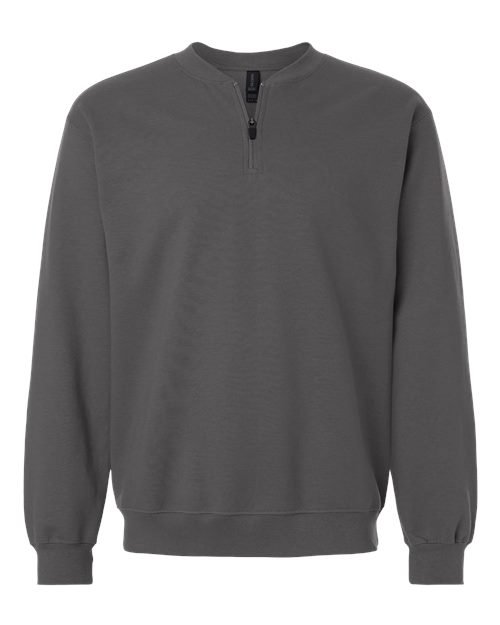 Gildan - Unisex Softstyle® Midweight Quarter-Zip Sweatshirt - SF008 - Image 9