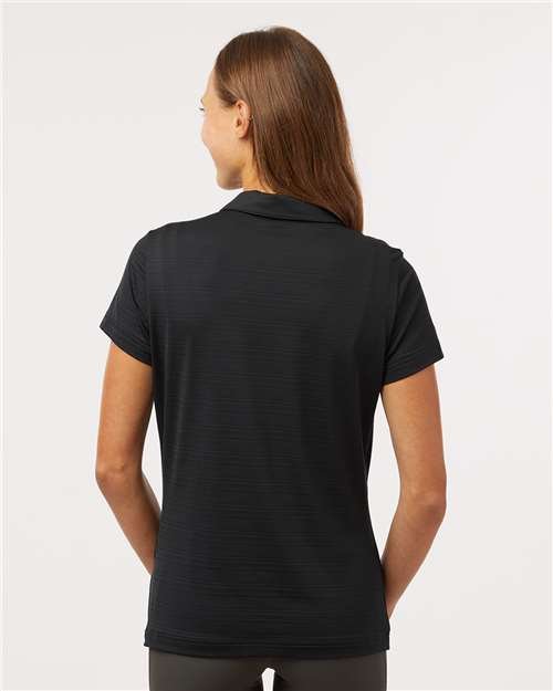 Adidas Women's Textured Stripe Polo - A707 - Image 7