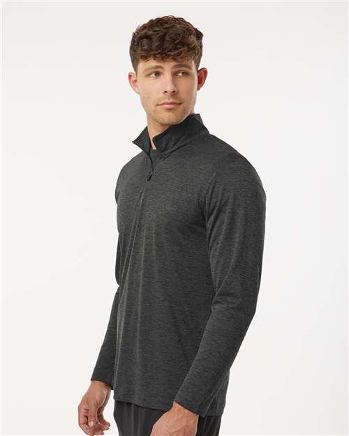 AllPro - Men's Pro-Lock Performance Mélange Quarter-Zip Pullover - 4HM700 - Image 8