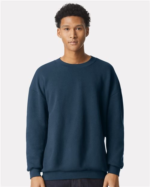 American Apparel Unisex ReFlex Fleece Crewneck Sweatshirt - RF496 - Image 3