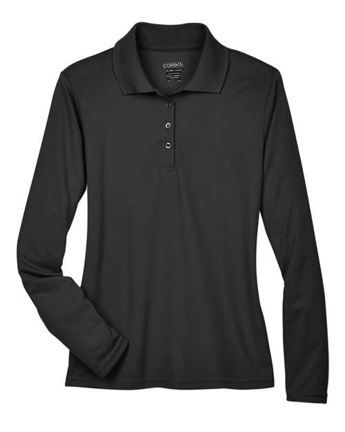 CORE365 Women's Pinnacle Performance Long Sleeve Piqué Polo - 78192 - Image 2
