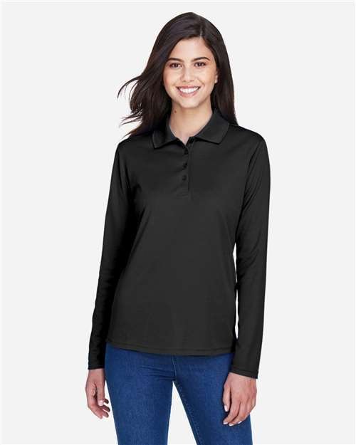CORE365 Women's Pinnacle Performance Long Sleeve Piqué Polo - 78192 - Image 5