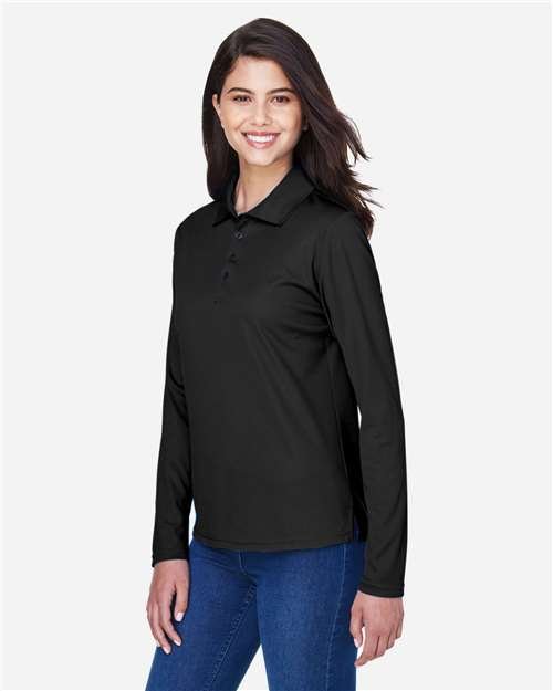 CORE365 Women's Pinnacle Performance Long Sleeve Piqué Polo - 78192 - Image 7