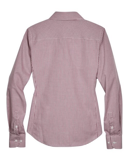 Devon & Jones - Women's Crown Collection® Gingham Check Woven Dress Shirt - D640W - Image 4