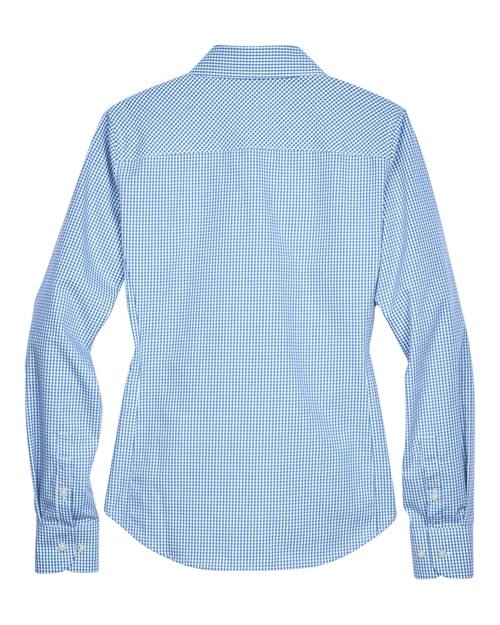Devon & Jones - Women's Crown Collection® Gingham Check Woven Dress Shirt - D640W - Image 9