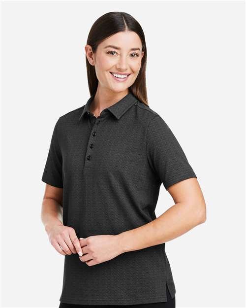 Devon & Jones - Women's Crownlux Performance® Geo Polo - DG101W - Image 8