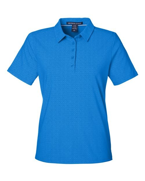 Devon & Jones - Women's Crownlux Performance® Geo Polo - DG101W - Image 9