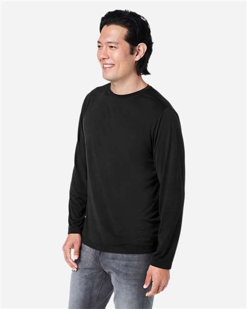 CORE365 - Unisex Fusion ChromaSoft™ Performance Long Sleeve T-Shirt - CE111L - Image 8