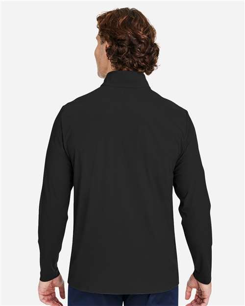 Devon & Jones Men's CrownLux Performance® Windsor Welded Quarter-Zip Pullover - DG410 - Image 7