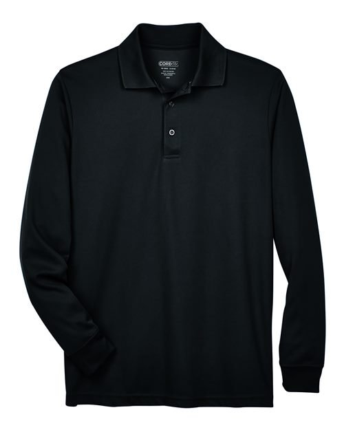CORE365 - Men's Tall Pinnacle Performance Long Sleeve Piqué Polo - 88192T - Image 2