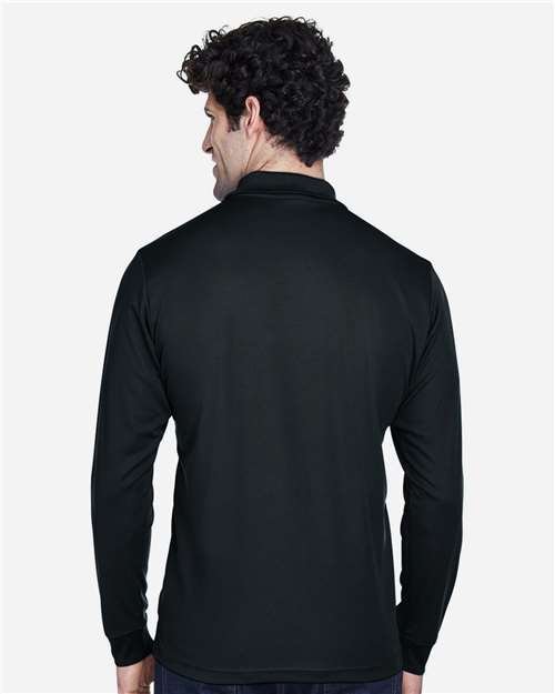 CORE365 - Men's Tall Pinnacle Performance Long Sleeve Piqué Polo - 88192T - Image 6