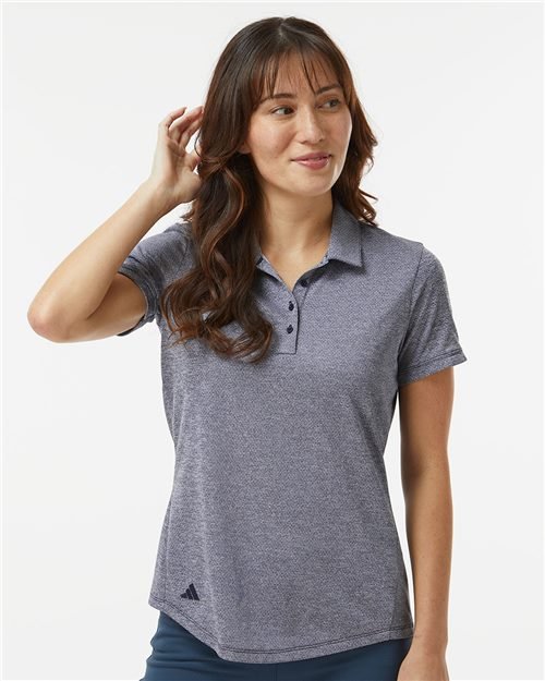Adidas Women's Space Dyed Polo - A592 - Image 3