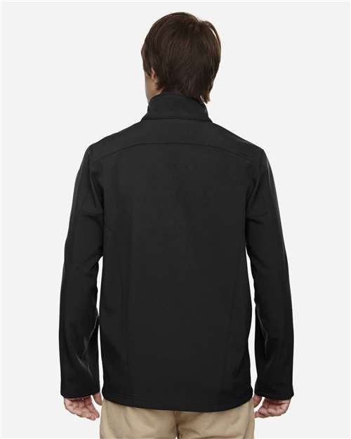 CORE365 - Men's Tall Cruise Two-Layer Fleece Bonded Soft Shell Jacket - 88184T - Image 5
