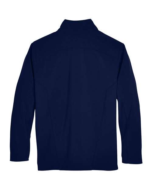 CORE365 - Men's Tall Cruise Two-Layer Fleece Bonded Soft Shell Jacket - 88184T - Image 8