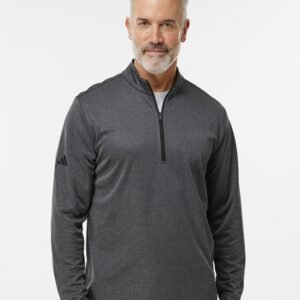 Adidas Men's Space Dyed Quarter-Zip Pullover - A593