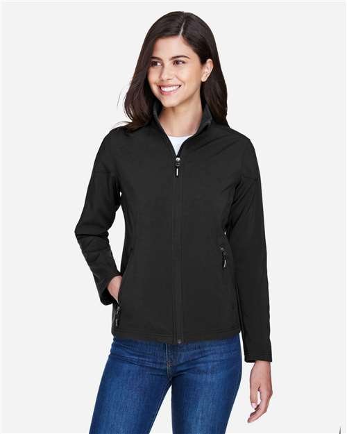 CORE365 Women's Cruise Two-Layer Fleece Bonded Soft Shell Jacket - 78184 - Image 5