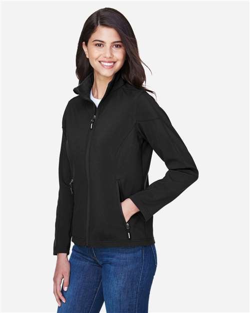 CORE365 Women's Cruise Two-Layer Fleece Bonded Soft Shell Jacket - 78184 - Image 7